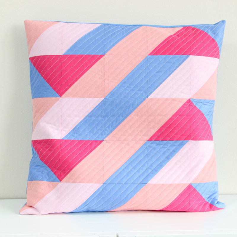 How to Make a Quilted Envelope Pillow